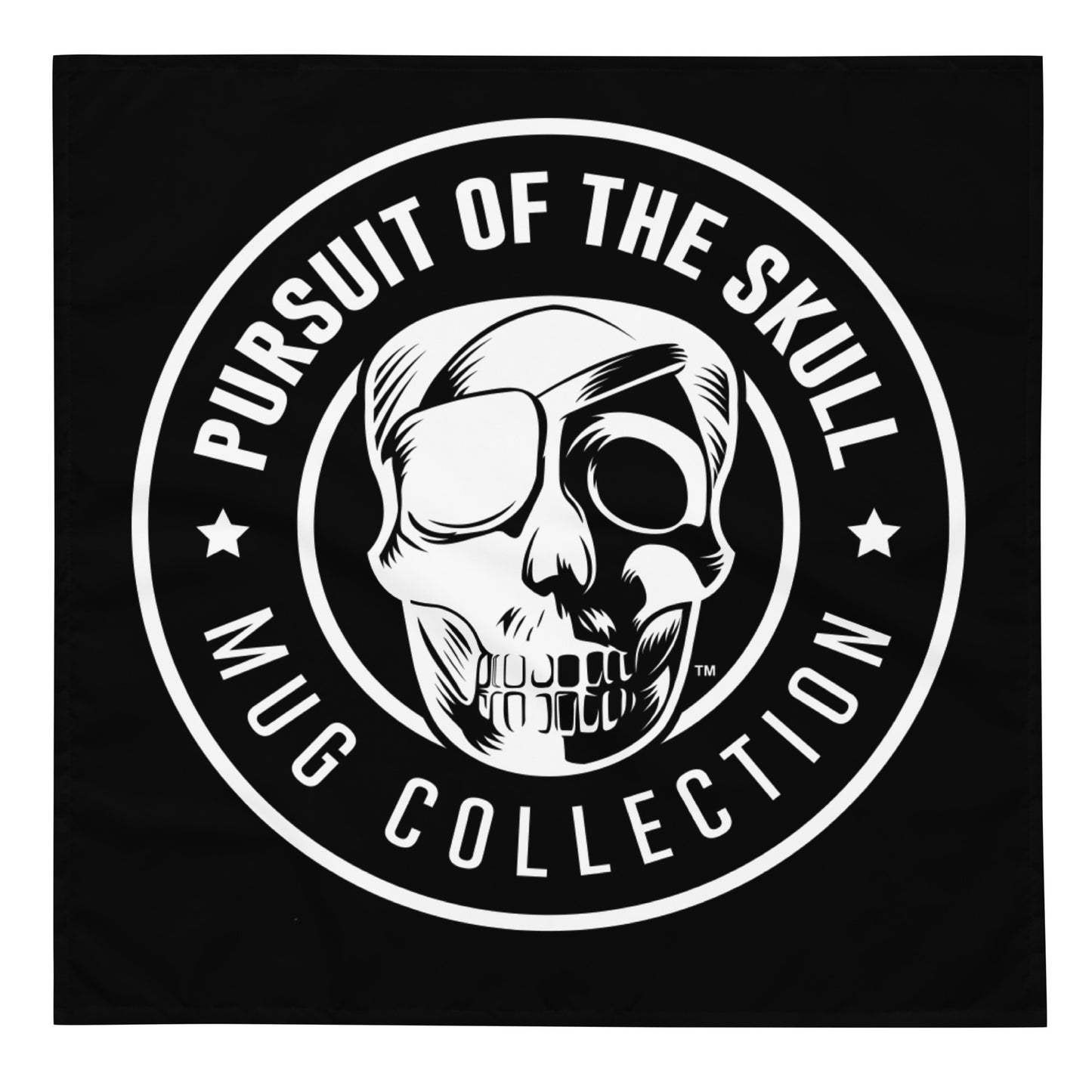 Pursuit of the Skull Black Bandana