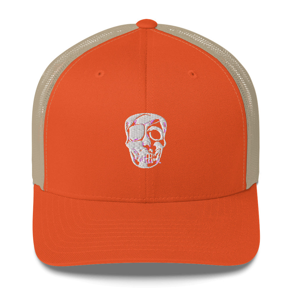 Pursuit of the Skull Trucker Cap