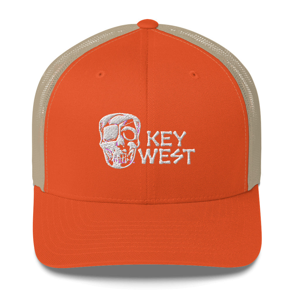 Pursuit of the Skull Key West Trucker Cap