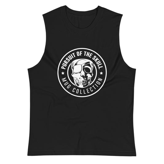 Black Logo Muscle Shirt