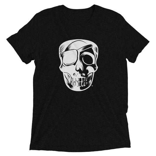 Skull Tri-Blend Short Sleeve T-Shirt